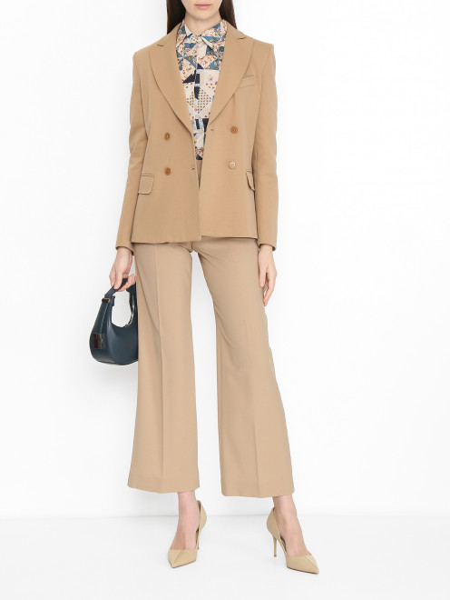 Брюки из шерсти Weekend Max Mara - МодельОбщийВид