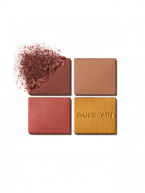 Тени для век Ombres G, 214 Экзотическая орхидея, 4*1,5 г Guerlain - Обтравка1