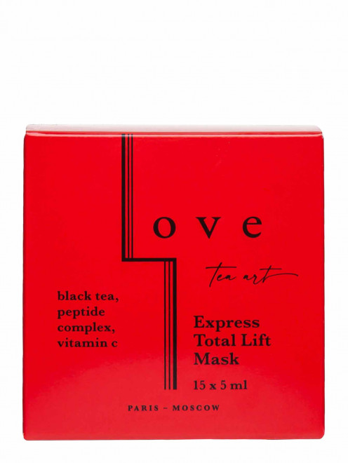  Экспресс маска лифтинг 15*5 мл Black Tea Love Tea Art - Общий вид