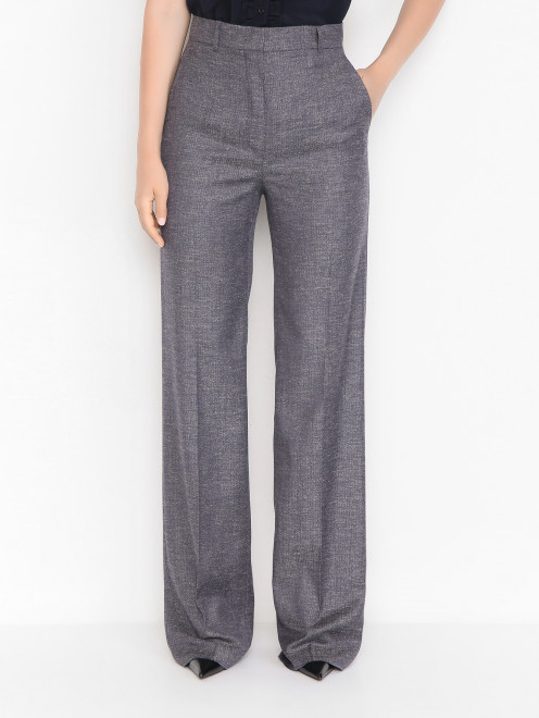 Брюки из смешанной шерсти Max Mara - МодельВерхНиз