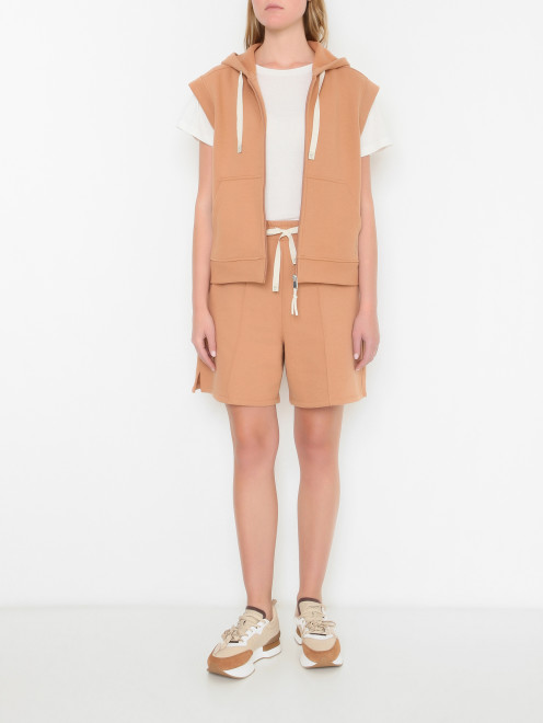 Трикотажные шорты на резинке Weekend Max Mara - МодельОбщийВид