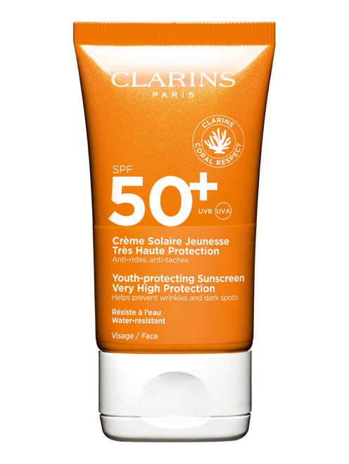 Солнцезащитный крем для лица SPF 50+, 50 мл Clarins - Общий вид