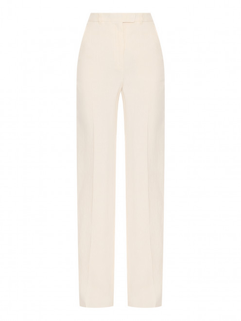 Брюки из льна Max Mara - Общий вид
