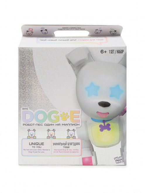 Интерактивная игрушка собачка-робот "dog-e"  Misfittens - Общий вид