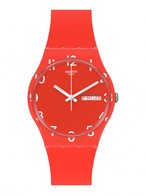 Часы Over Red Swatch - Общий вид