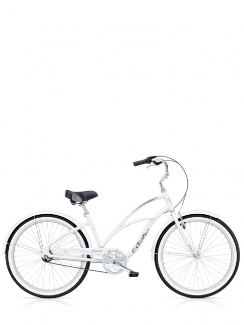 Женский велосипед Electra Cruiser Lux 3i white Electra - Общий вид