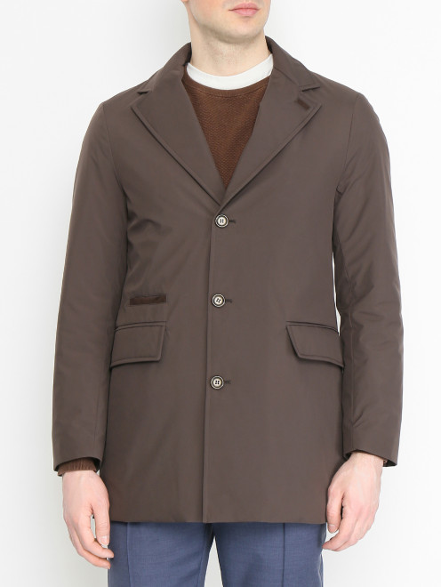 Куртка на пуговицах с карманами Doriani Cashmere - МодельВерхНиз