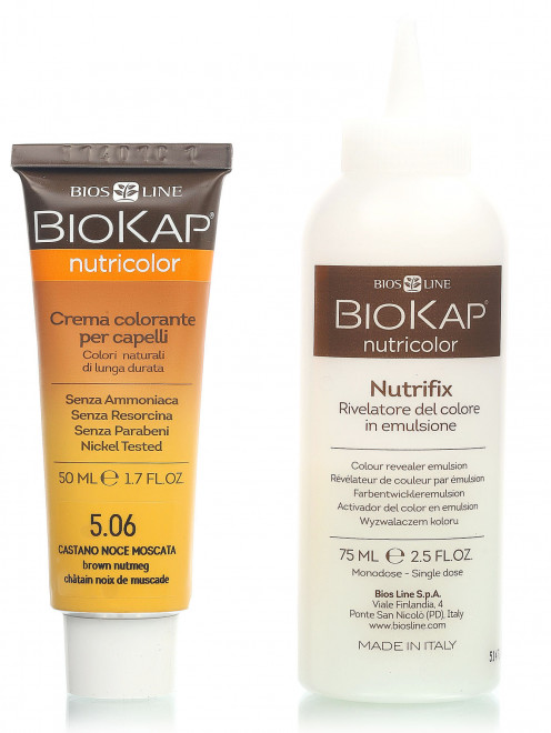 Краска - NB506 Коричневый 5.06, Hair Care, 140ml BIOKAP - Общий вид