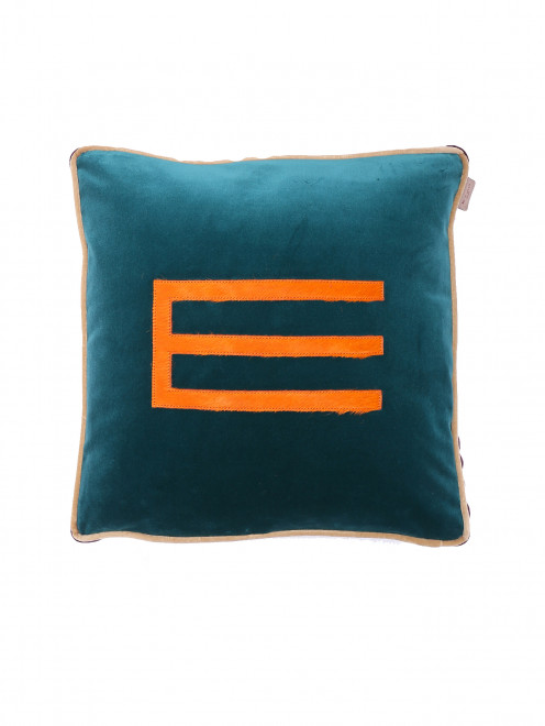Подушка из хлопка с логотипом Etro - Общий вид