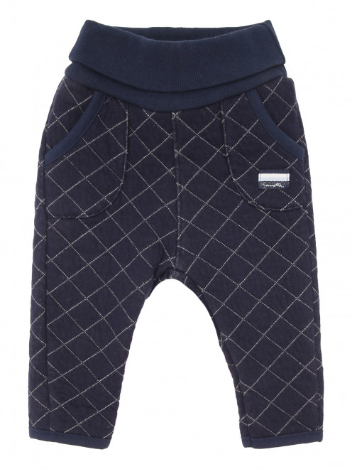Хлопковые брюки с карманами Sanetta - Общий вид