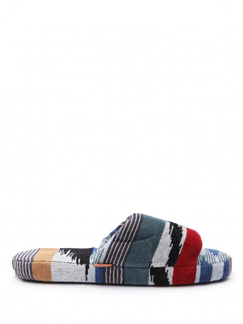 Тапочки из хлопка с узором Missoni - Обтравка1