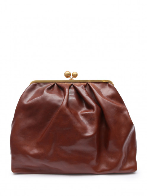 Сумка-клатч из кожи Weekend Max Mara - Общий вид