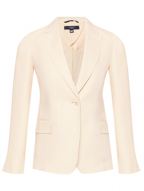 Однобортный жакет с карманами Weekend Max Mara - Общий вид