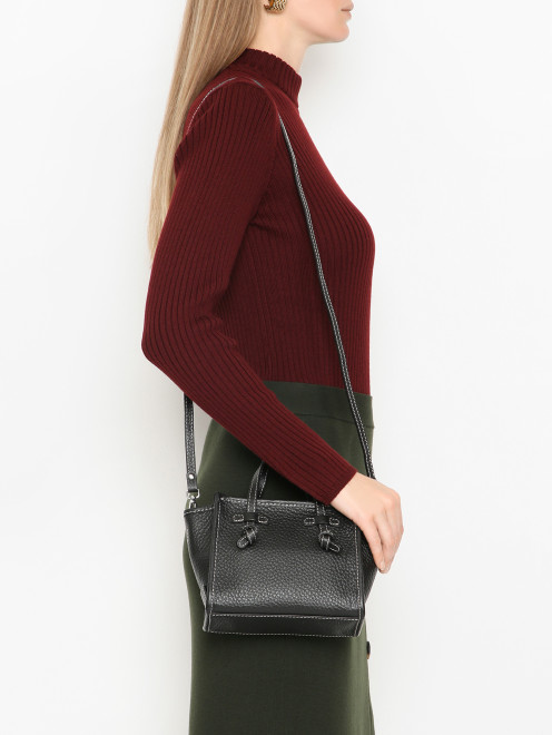 Сумка из кожи на коротких ручках Gianni Chiarini - МодельВерхНиз