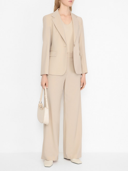 Однобортный жакет из шерсти Weekend Max Mara - МодельОбщийВид