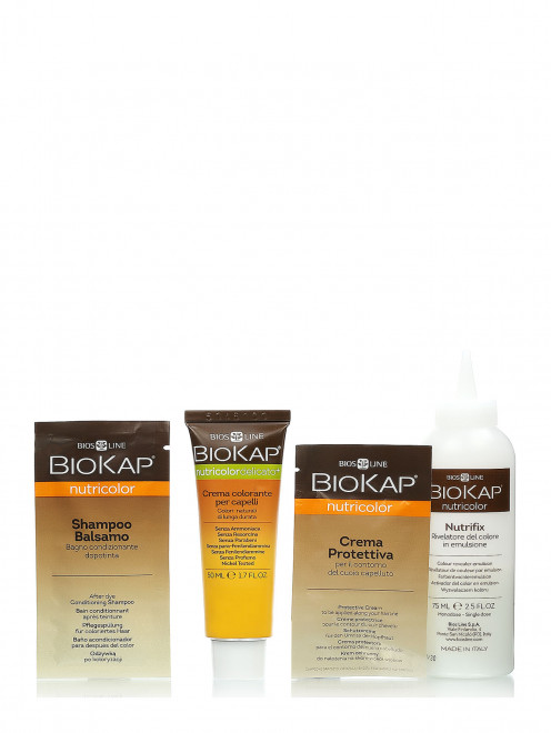 Краска ND100 - Чёрный натуральный 1.00, Hair Care, 140ml BIOKAP - Общий вид