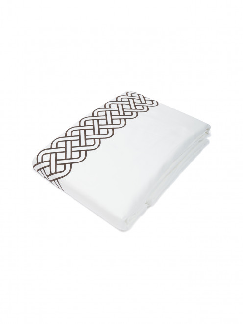 Комплект постельного белья из хлопка с вышивкой Frette - Общий вид