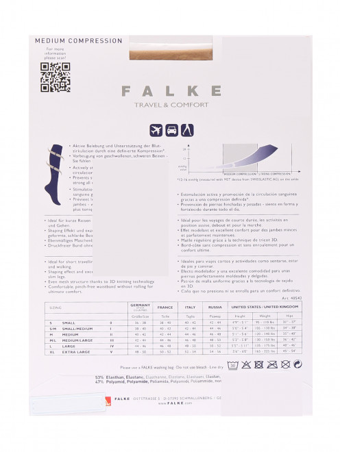 Колготки телесные 20 den Falke - Обтравка1