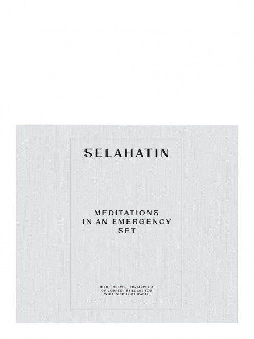 Набор зубных паст Meditations In An Emergency Set, 3*65 мл Selahatin - Обтравка1