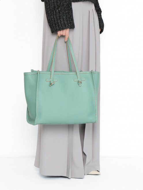 Сумка из зернистой кожи Gianni Chiarini - МодельВерхНиз