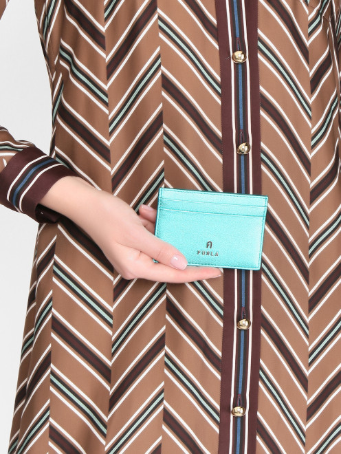 Чехол для карт из кожи Furla - МодельОбщийВид
