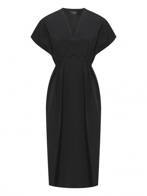 Платье из хлопка с V-образным вырезом Weekend Max Mara - Общий вид