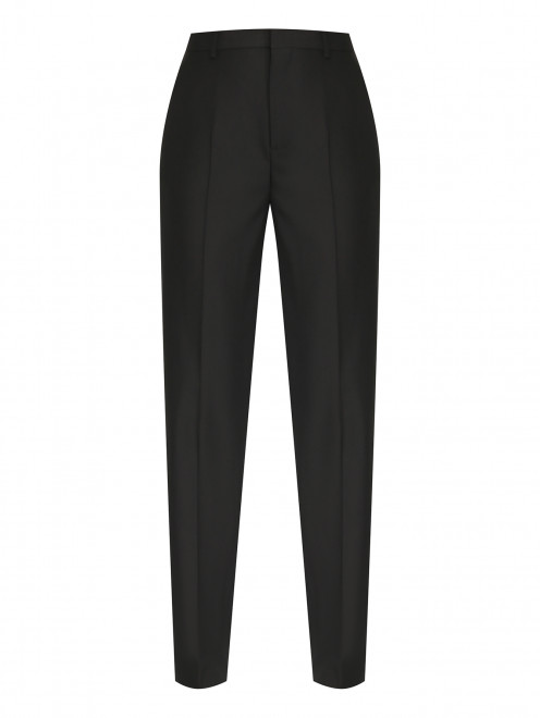 Однотонные брюки прямого кроя Moschino - Общий вид