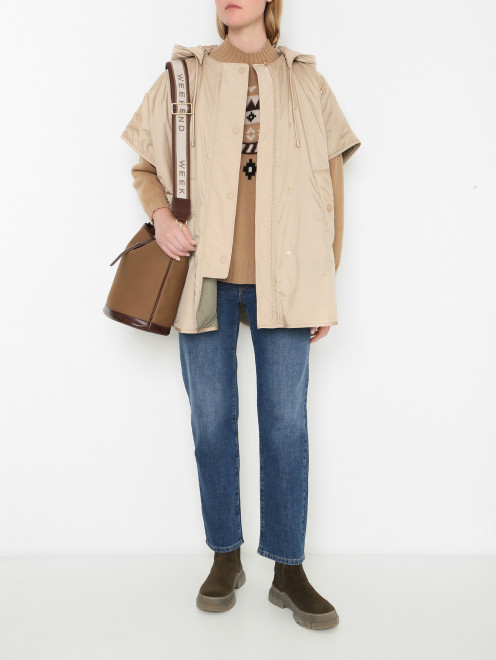 Двухсторонний стеганый жилет Weekend Max Mara - МодельОбщийВид