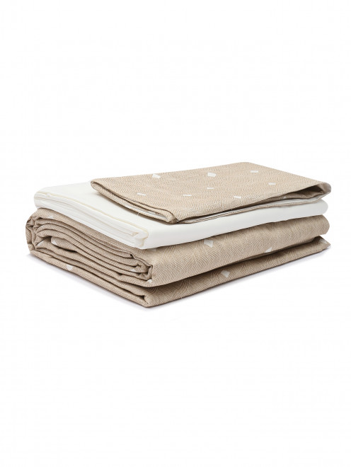 Постельное белье из шелка и льна с узором Frette - Обтравка1