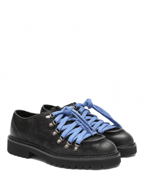 Замшевые ботинки с двумя парами шнурков Doucal's - Общий вид