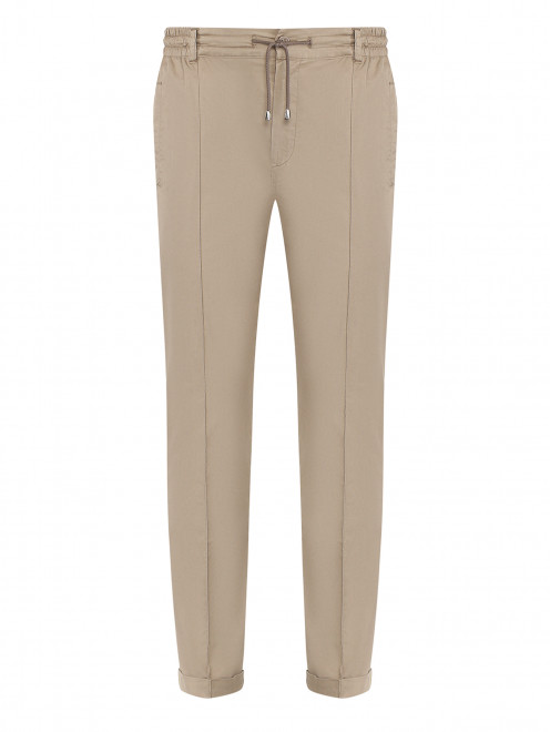 Базовые брюки на резинке Doriani Cashmere - Общий вид