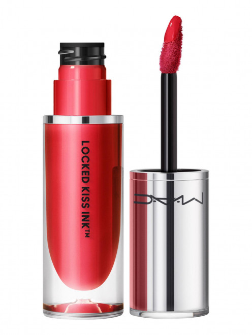 Жидкая помада Locked Kiss Ink™ 24HR Lipcolour, оттенок Ruby True, 4 мл Mac - Общий вид